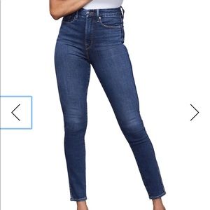 Good American Good Curve high waist skinny jeans